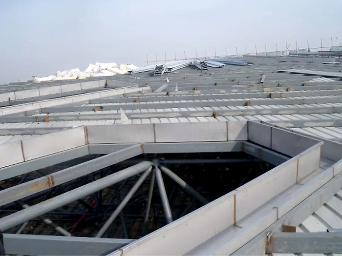 南昌安吉县体育馆网架